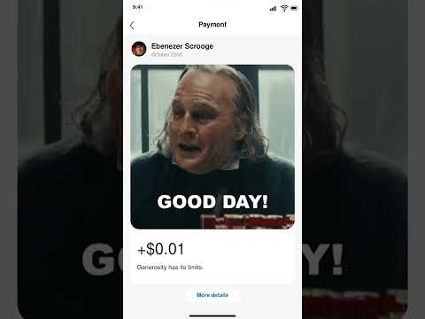 Ebenezer Scrooge is now on Venmo. Think he’s feeling generous? Send a request to @EBENEZERmovie
