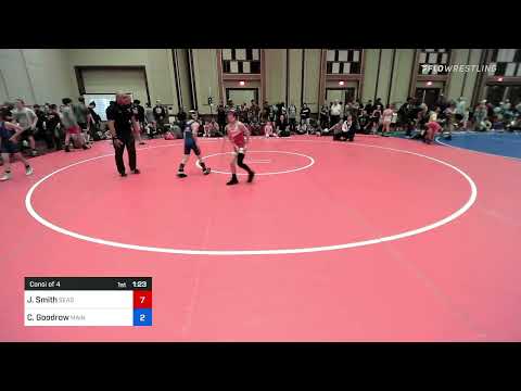 71 Lbs Consi Of 4 - James Smith, Seagull Wrestling Club Vs Cote Goodrow, Maine Trappers Wrestling