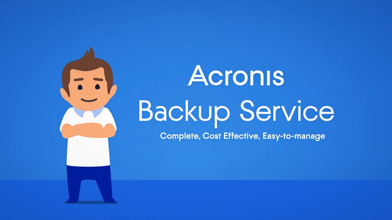 Acronis Cyber Backup Service Cloud Storage Renouvellement de l'abonnement, 250 Go, 1 an