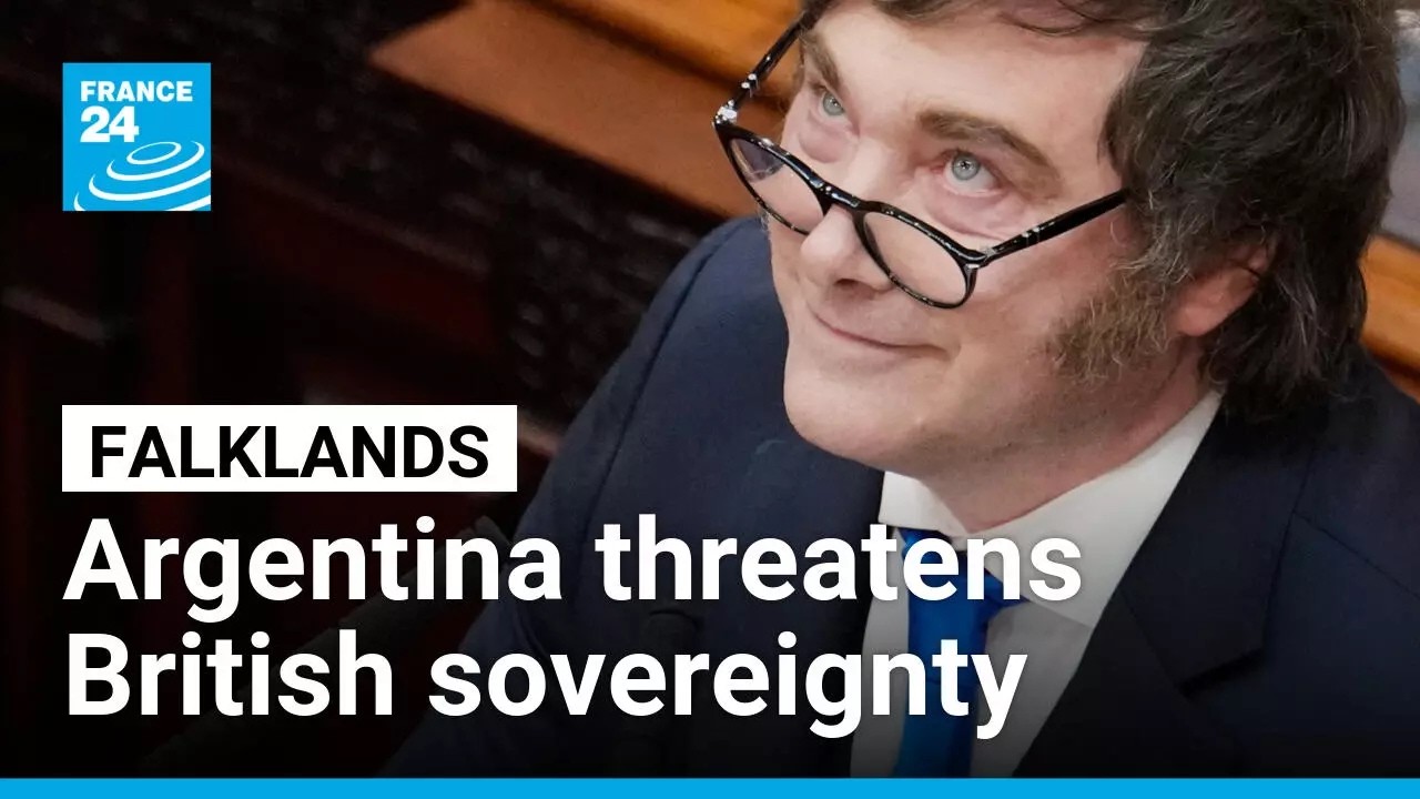 Argentina's Milei escalates Falklands dispute in sovereignty push against Britain • FRANCE 24