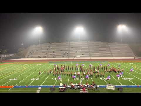 Mt Carmel High School Marching Sundevils at SCSBOA 6A Field Championships 2021