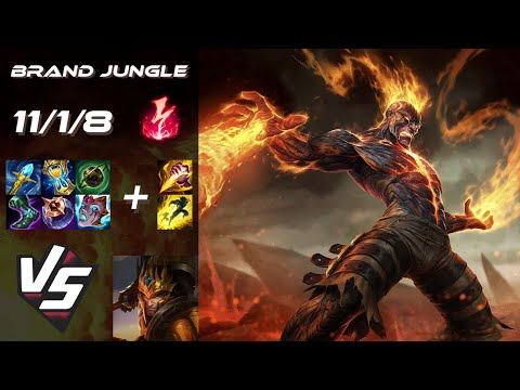 JUNGLE Brand vs Jarvan IV - EU Challenger Patch 14.16