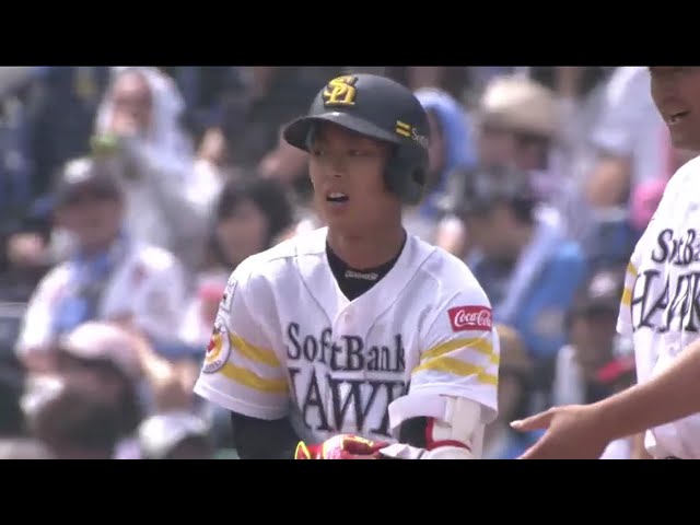 【2回表】打撃絶好調!! ホークス・今宮のタイムリー!! 2016/5/29 M-H