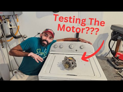 How To Test A Whirlpool/Maytag Washer Motor!