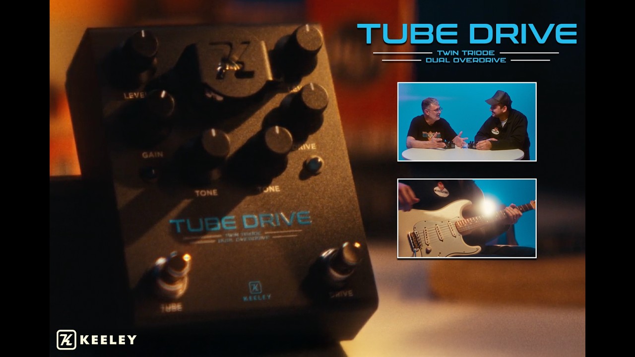 Introducing The Keeley Tube Drive - Twin Triode Dual Overdrive - 12AX7 - Over 100 Volts of Dynamics! - YouTube