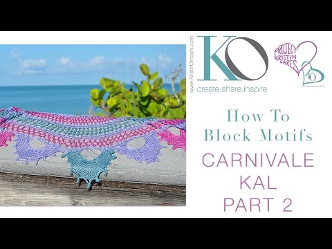 Carnivale Knit Shawl KAL Part 2