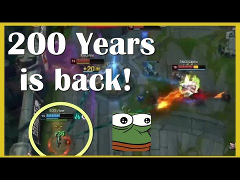 Aphelios 1v5: EDG Viper almost 200 Years it!