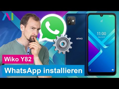 Wiko Y82 - WhatsApp installieren (Fehler bei 04:28 & 05:06) • 📱 • 💬 • 🗣 • Anleitung | Tutorial