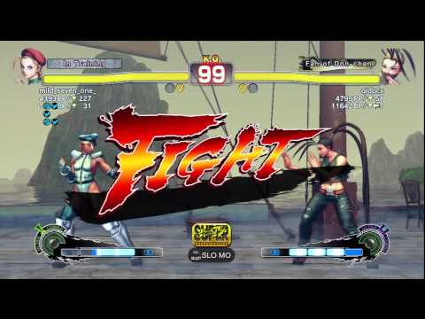 mild_seven_one_ [Cammy] vs. qidpcx [Ibuki] | SSF4 Arcade Edition