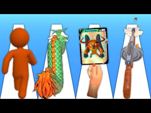 Giant Rush, Dragon Evolution Run, Card Evolution, Gun Run - Playing 999 Youtube Short Games Mobile