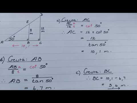 WISKUNDE GRAAD 10: 08 Julie 2020 - periode 3 (08103)