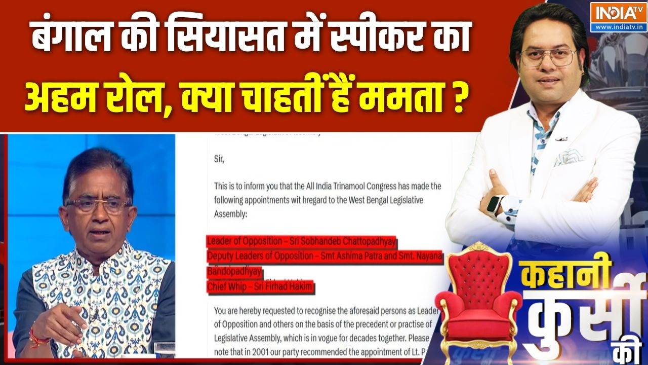 Bengal Politics : बंगाल की सियासत में स्पीकर का अहम रोल, क्या चाह?