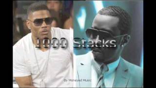 Nelly - 1000 Stacks (ft. Diddy) *NEW SONG 2009!!!* HQ