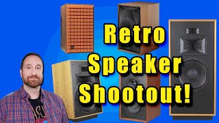 JBL, Klipsch, MoFi or Wharfedale? Modern “Retro” Speaker Comparison.