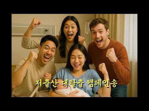 블랙코리아 (Black Korea) - 박아!!! (Bak-A) / 저출산 대탈출 캠페인송 (Escape the Baby Crisis Campaign Song)