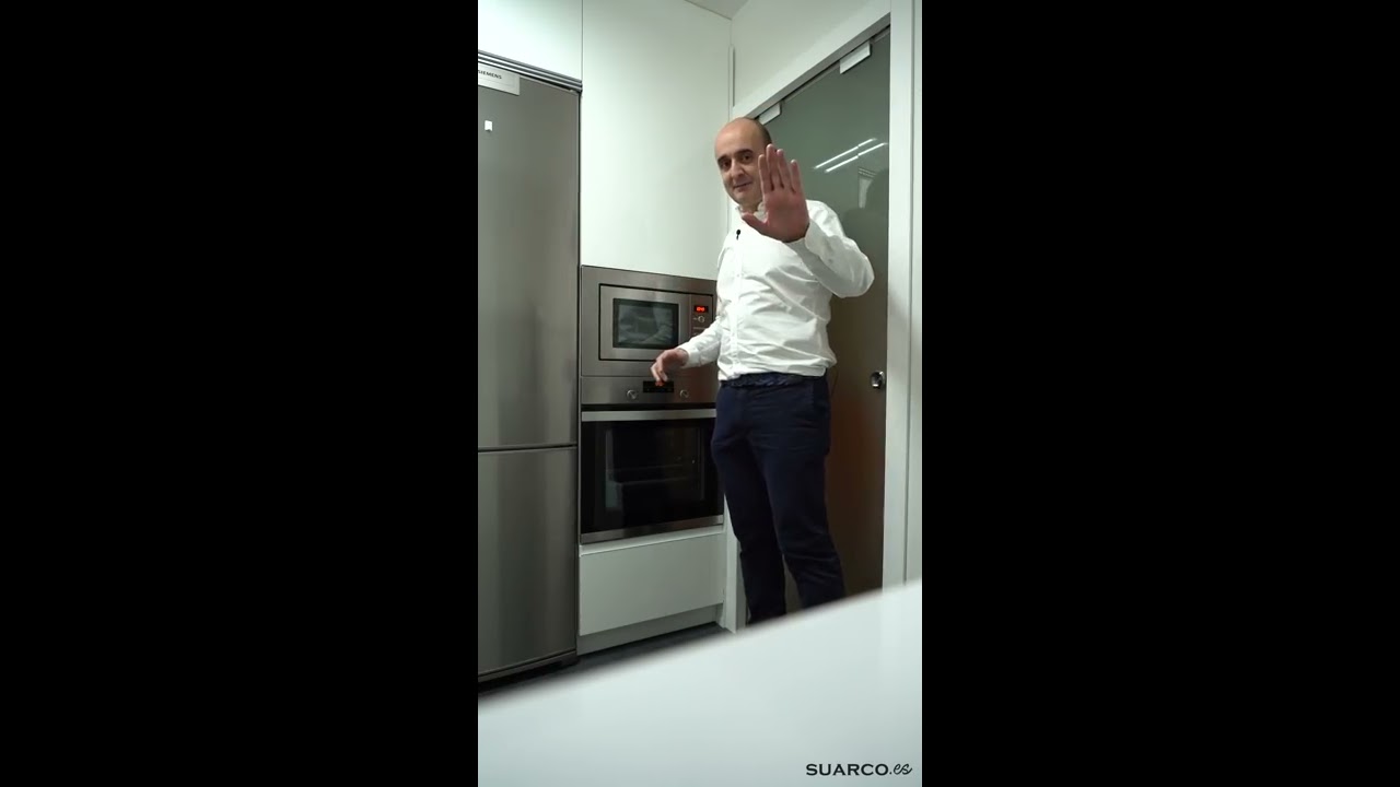 Cocinas Suarco: Altura de columna horno microondas