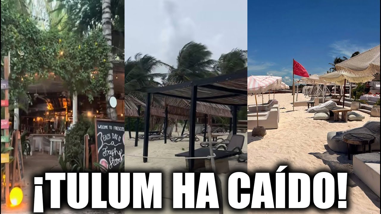 ¡SE ACABÓ TULUM para SIEMPRE! TULUM ha CAÍDO