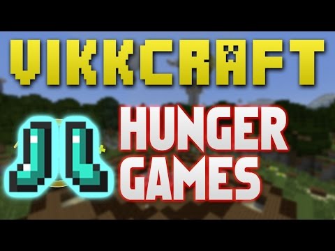 Minecraft Hunger Games #348 "DIAMOND BOOTS?!" with Vikkstar