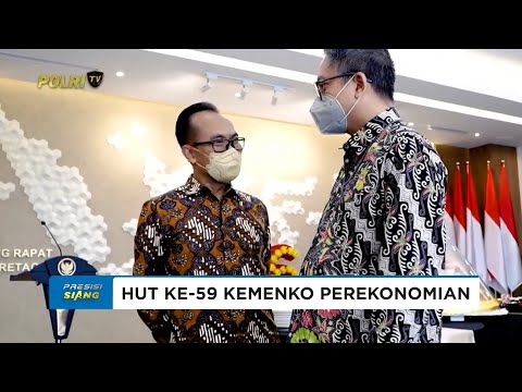 HUT KE-59 KEMENKO PEREKONOMIAN, REFLEKSI CAPAIAN DAN PROYEKSI EKONOMI NASIONAL