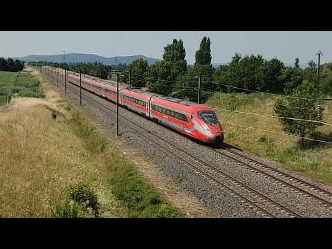 FRECCIAROSSA, TGV INOUI, OUIGO GV... Sur la Lgv Méditerranée. 