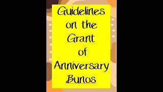 ANNIVERSARY BUNOS FOR DEPED EMPLOYEES MALAPIT NA