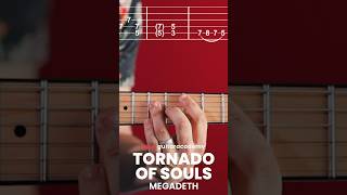 Tornado Of Souls - Megadeth #guitarlesson