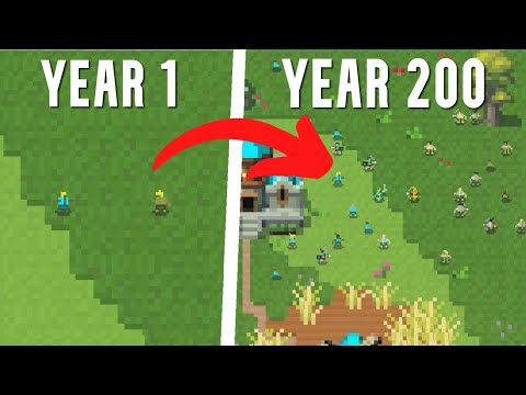 Two Rival Clans Fight For Hundreds Of Years! - WorldBox