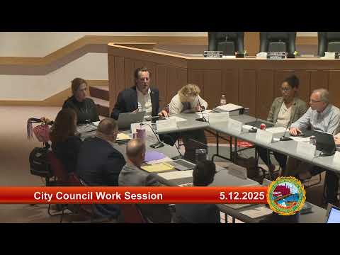 5.12.2025 City Council Budget Work Session