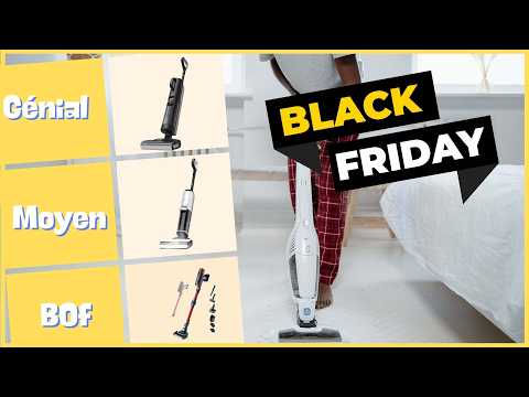Black Friday 2024 : top 3 aspirateurs balais à prix réduits