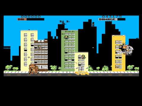 Lukozer Retro Game Review 182 - Rampage - Commodore Amiga
