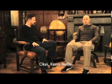 Learn English with Ricky Gervais | Finnish Subtitles Part 1/2