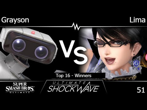 USW 51 - FRKS | Grayson (ROB) vs Lima (Bayonetta) Top 16 - Winners - SSBU