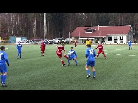 08.02.2014 Fußball Sachsen Freundschaftsspiel SG Reinhardtsdorf 1 - FV Blau-Weiß Zschachwitz