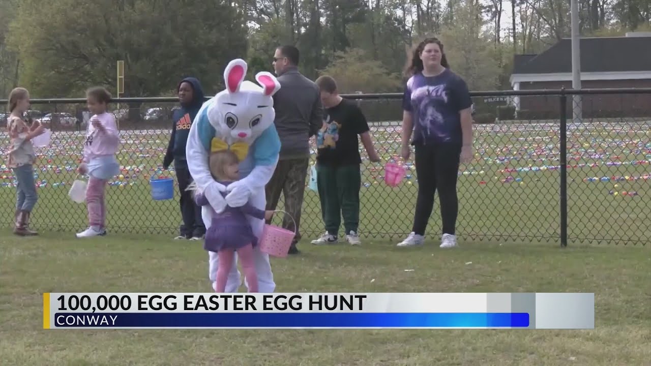 South Carolina’s biggest Easter egg hunt delights children of all ages in Conway