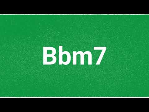 ONE CHORD WORKOUT - Jazz Backing Track Jam - Bbm7