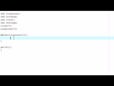 C Programming Tutorial - 6 - While Loops