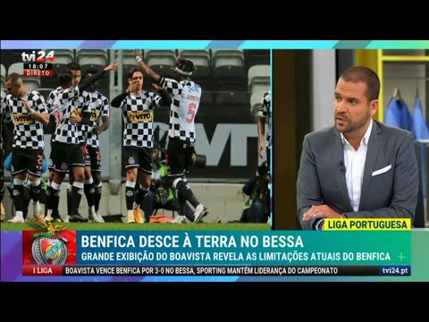 'Benfica cai com estrondo no Bessa' - Rui Pedro Braz