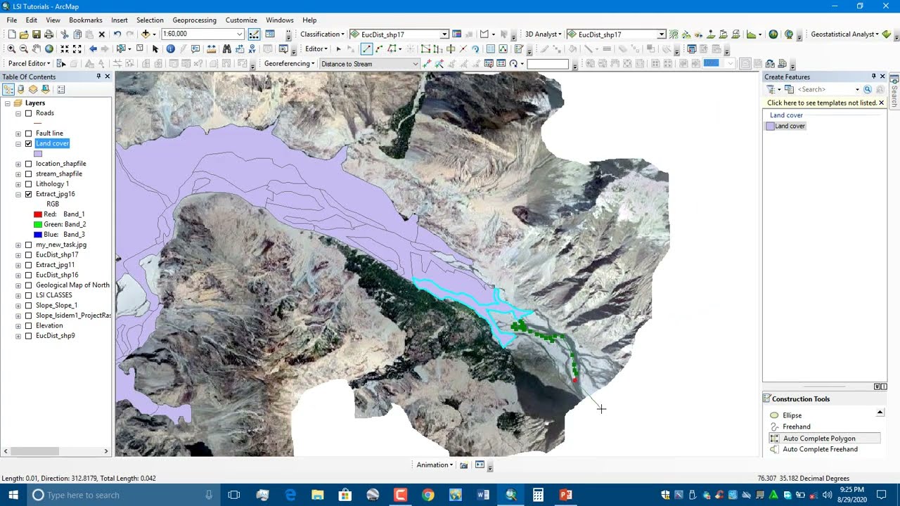 LULC Digitization in Arcgis