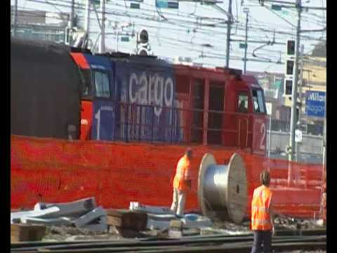 Vossloh G2000 SBB "Cargo" in testa a merci misto