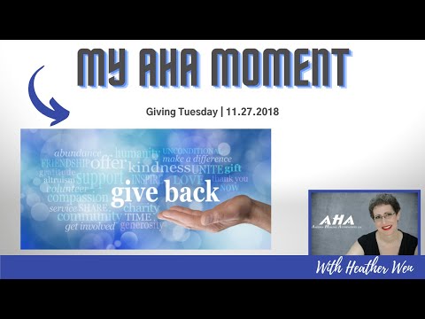 Giving Tuesday | 11.27.2018