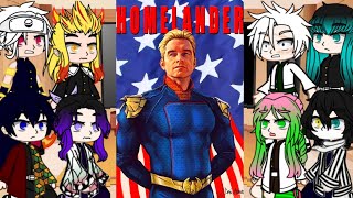 Hashiras React To Homelander •|| Hashiras React To The Boys Season 5