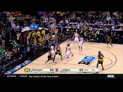 Michigan vs. Indiana - 2016 Big Ten Men's Basketball Tournament