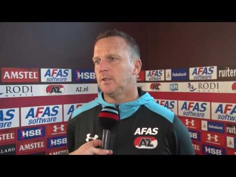 Van den Brom over Go Ahead Eagles - AZ