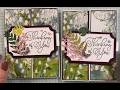 05/21/26 Stampin' Up! Valley in Bloom paper is like putting art on your cards! Time for a fun fold!