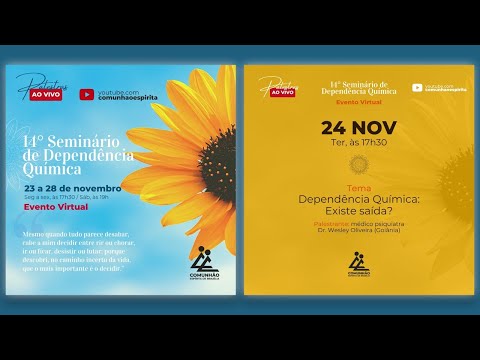 DEPENDÊNCIA QUÍMICA: EXISTE SAÍDA? - Dr. Wesley Oliveira (14º SEMINÁRIO DE DEPENDÊNCIA QUÍMICA)