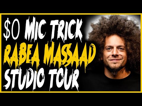 $0 Mic Trick Rabea Massaad Studio Tour