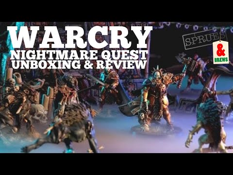 Warcry Nightmare Quest Unboxing and Review - Warhammer Age of Sigmar
