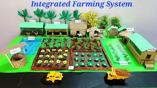 Integrated Farming Agriculture model | integrated farming model science project