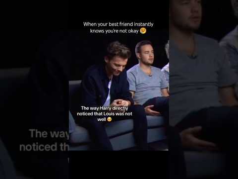 Harry Noticed Louis Wasn’t Okay 😔 His Protective Side Melted Hearts ❤️ #LarryStylinson #1D #shorts