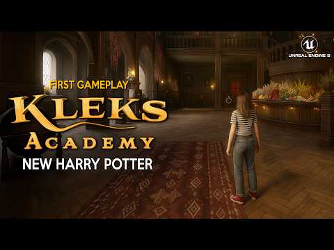 KLEKS ACADEMY First Gameplay Demo | Single Player Open World MAGIC Adventure like HOGWARTS LEGACY